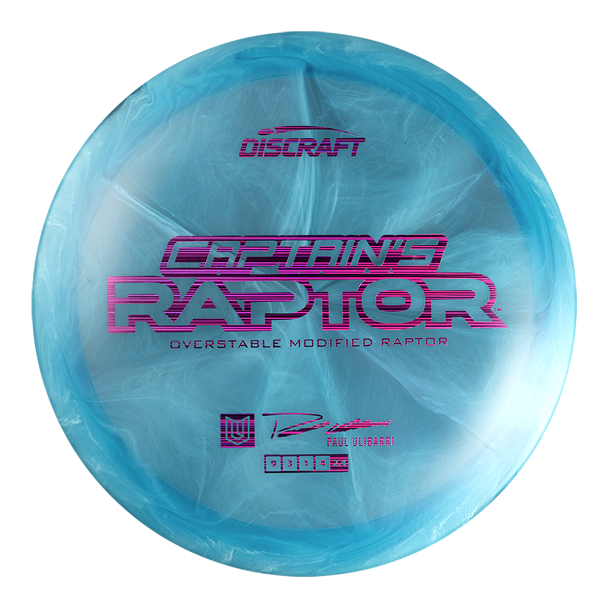 Discraft 2025 Z Swirl Captains Raptor