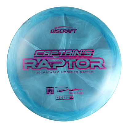 Discraft 2025 Z Swirl Captains Raptor