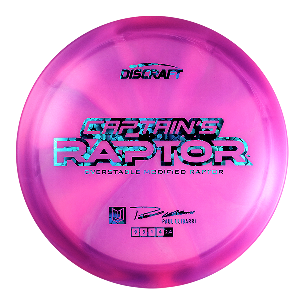 Discraft 2025 Z Swirl Captains Raptor