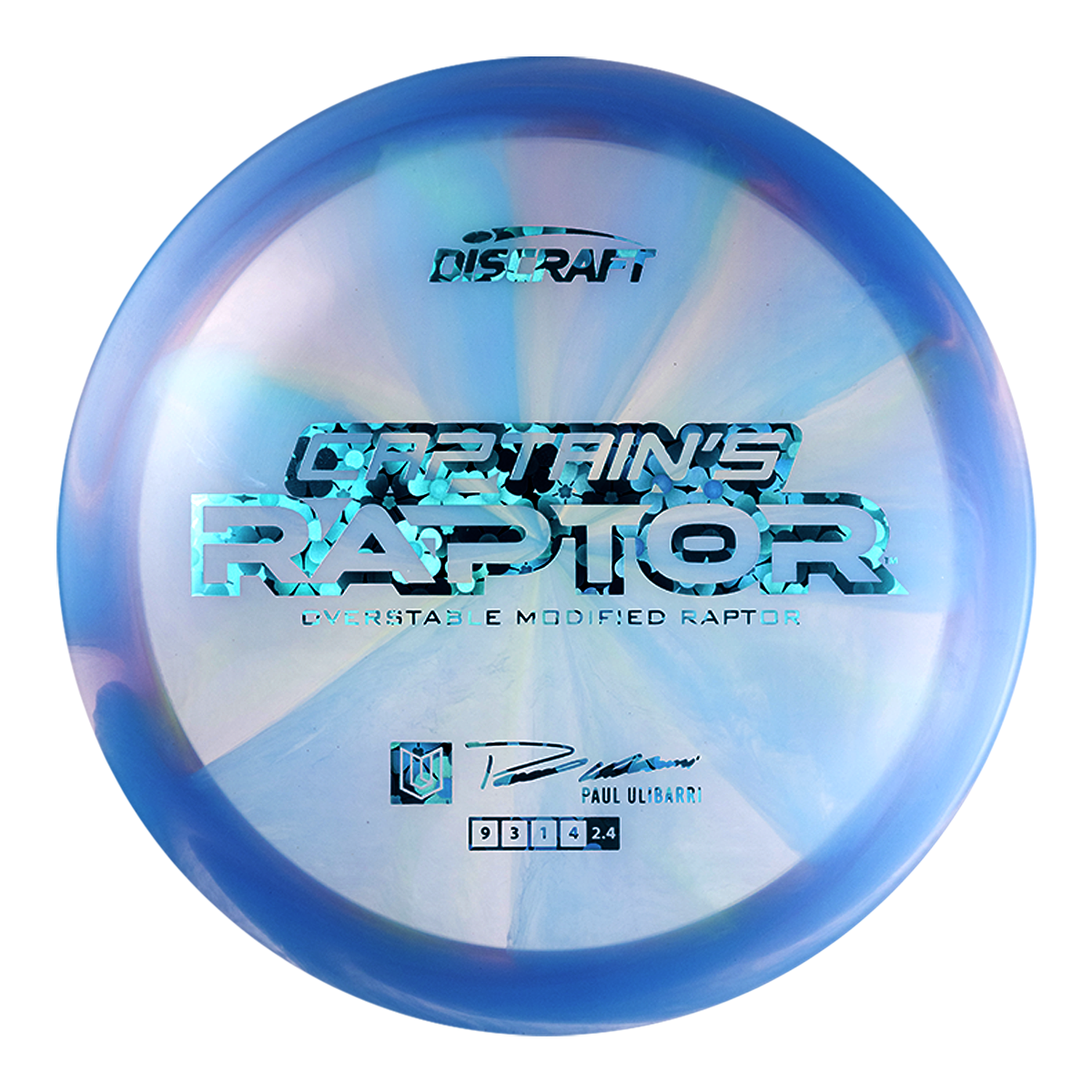 Discraft 2025 Z Swirl Captains Raptor