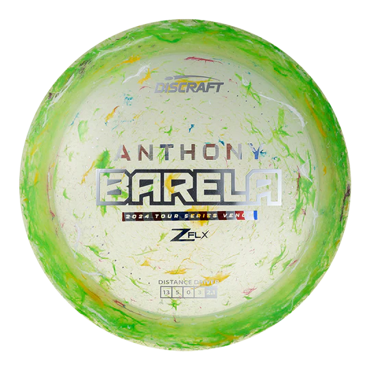 Discraft Anthony Barela 2024 Tour Series Jawbreaker Z FLX Venom Distance Driver Disc