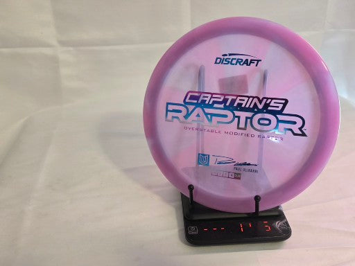 Discraft 2025 Z Swirl Captains Raptor