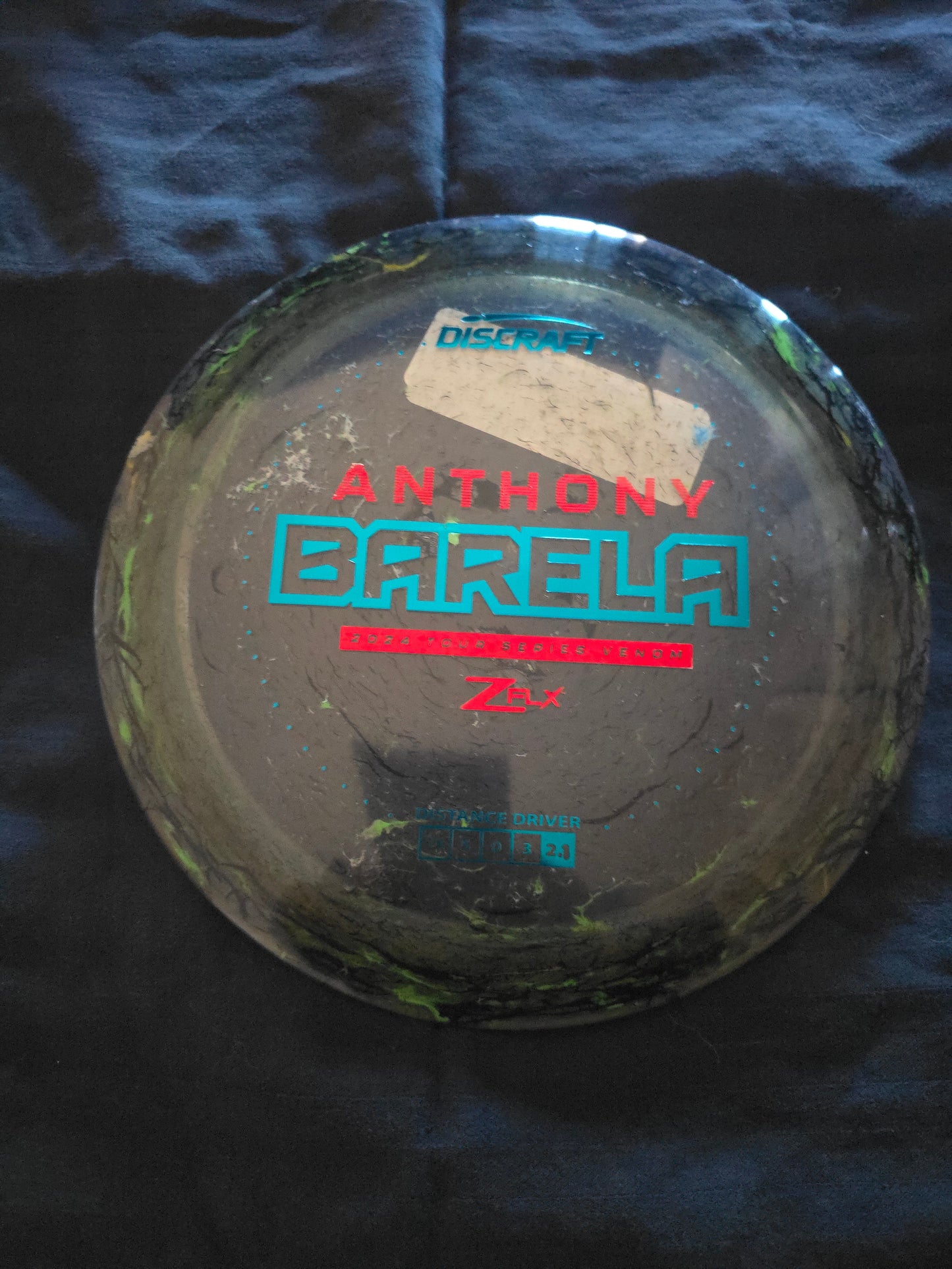 Discraft Anthony Barela 2024 Tour Series Jawbreaker Z FLX Venom Distance Driver Disc