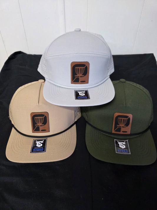 Parked It Hats Faux Leather Patch