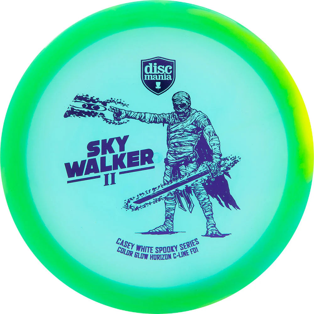 Discmania Sky Walker 2 - Casey White Spooky Series Color Glow Horizon C-Line FD1