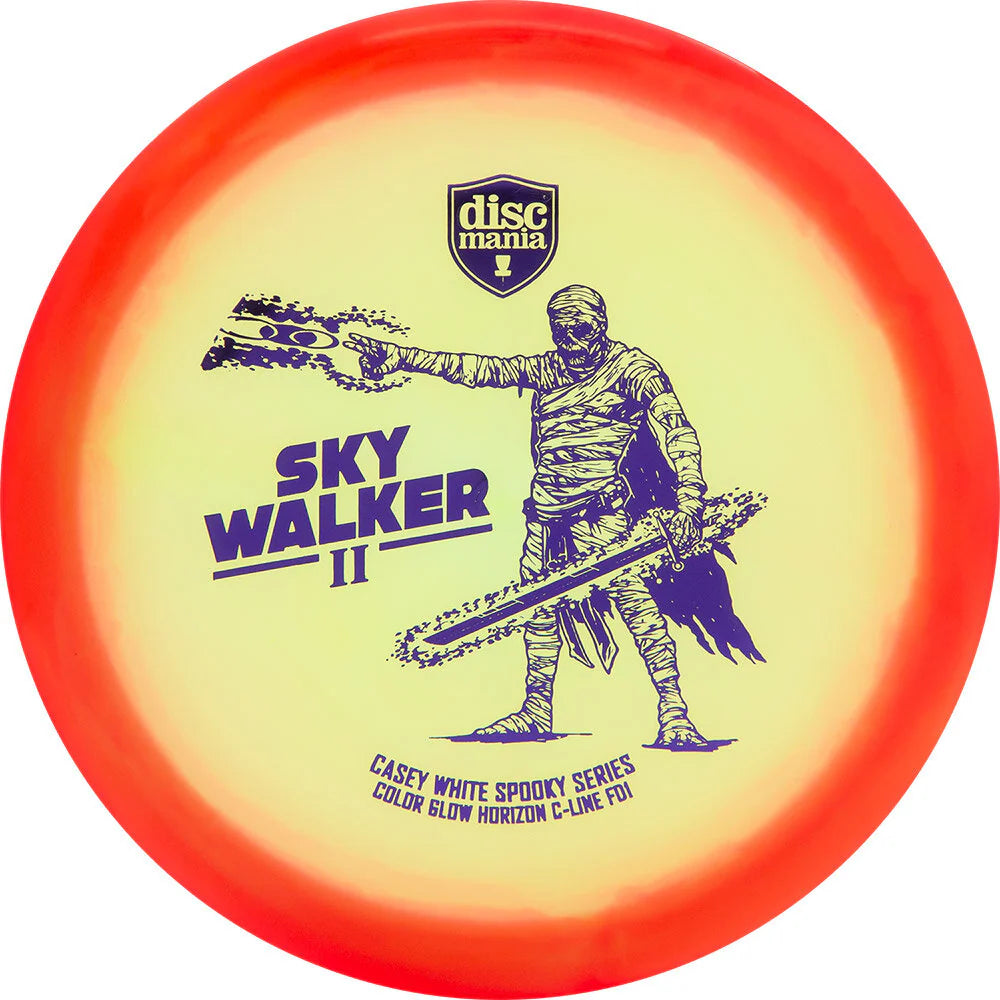 Discmania Sky Walker 2 - Casey White Spooky Series Color Glow Horizon C-Line FD1